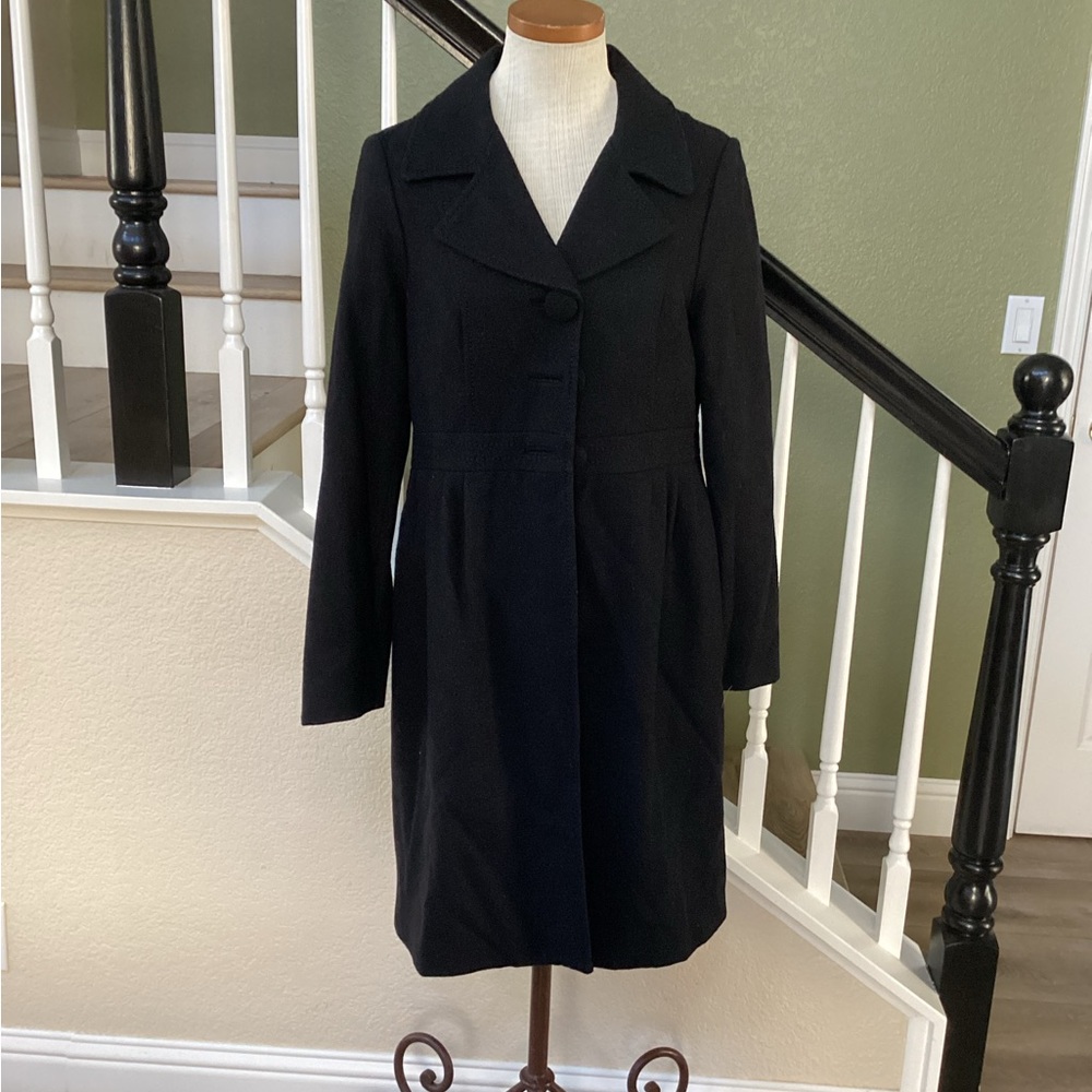 H&M Elegant Black Coat (8)